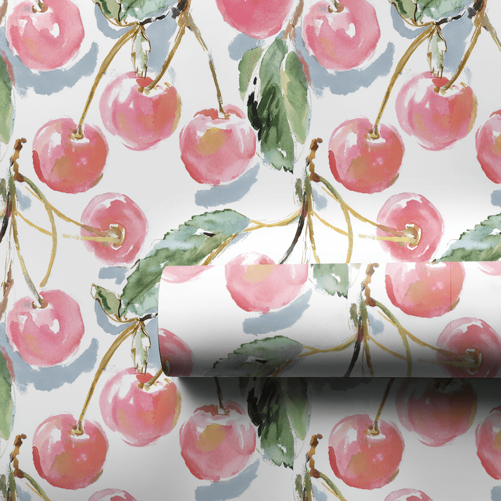 Kristine Cherry - Wrapping Paper - Lemon Park
