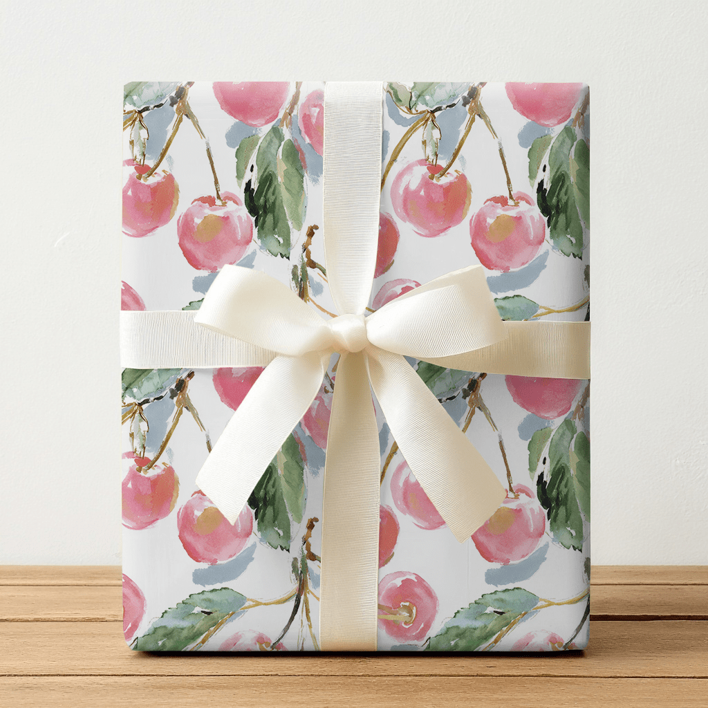 Kristine Cherry - Wrapping Paper - Lemon Park