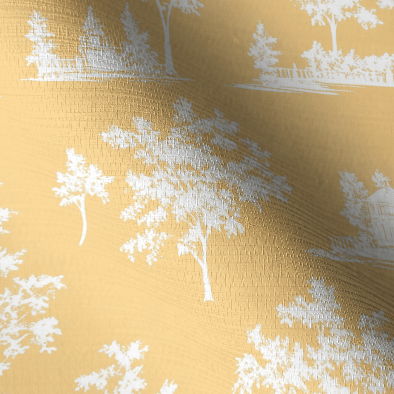 Kristy Faux Grasscloth Wallpaper - Lemon Park