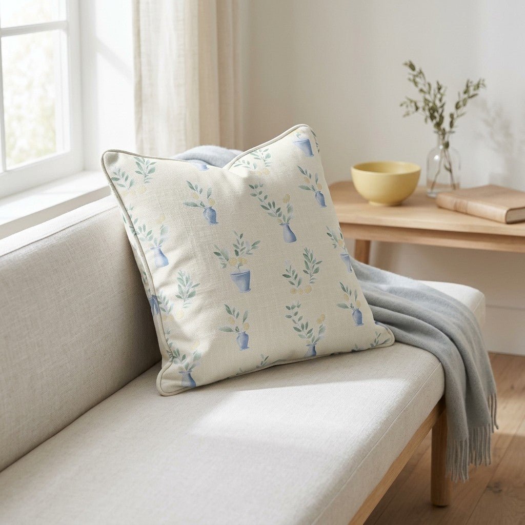 La Dolce Vita Throw Pillow - Lemon Park