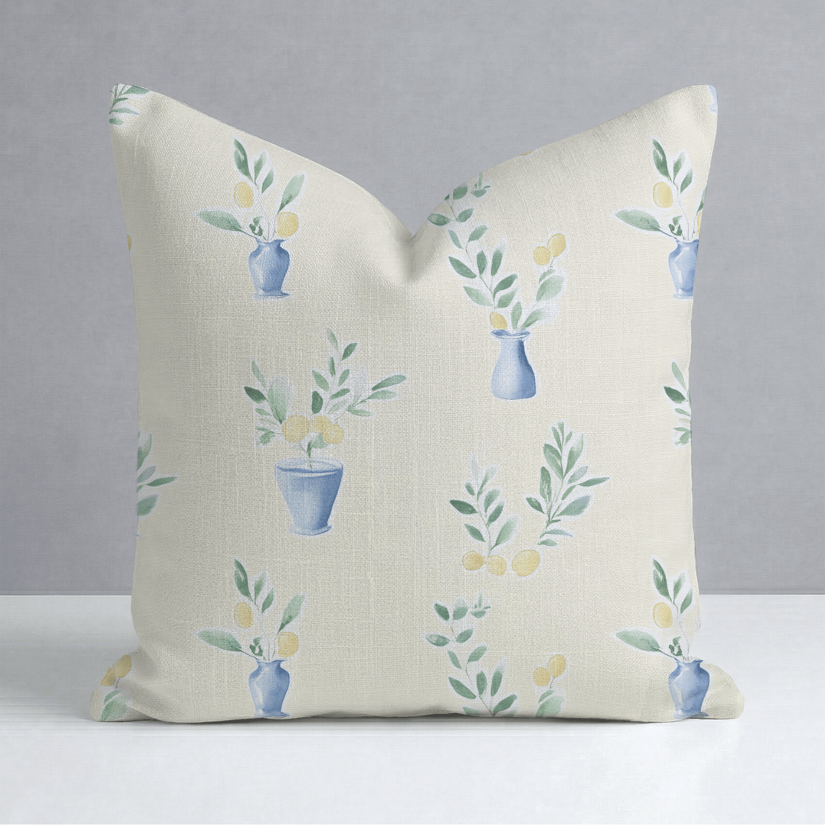La Dolce Vita Throw Pillow - Lemon Park