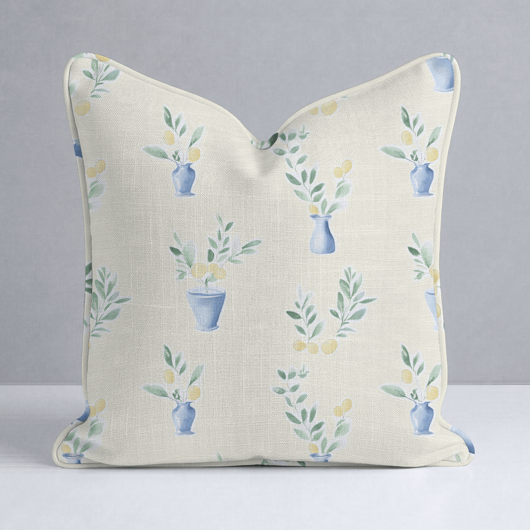 La Dolce Vita Throw Pillow - Lemon Park