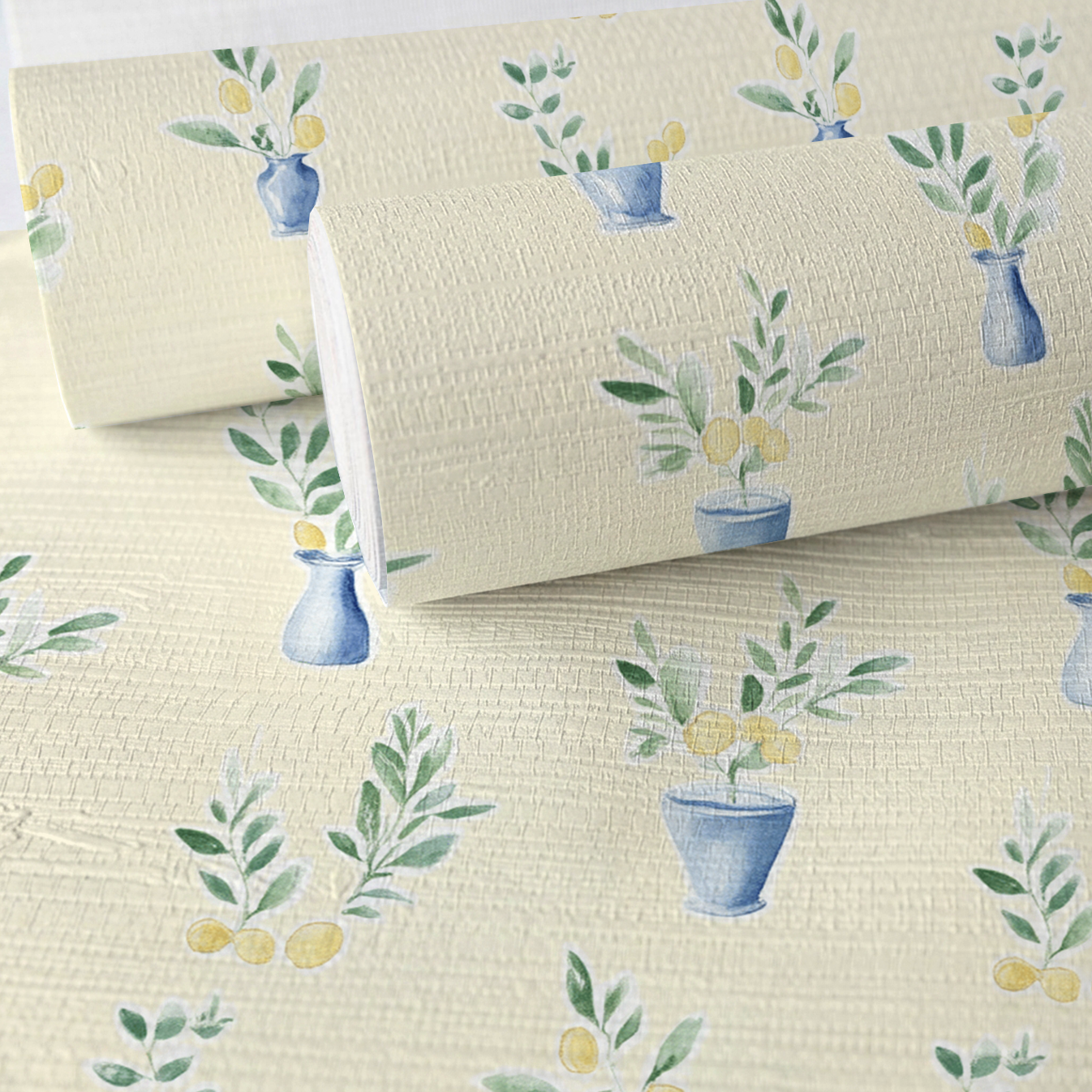 La Dolce Vita Faux Grasscloth Wallpaper
