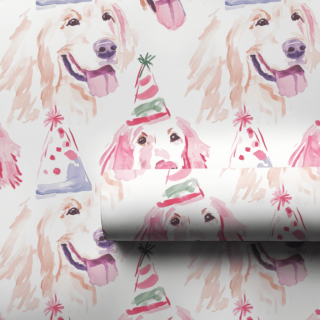 Lady Birthday - Wrapping Paper - Lemon Park