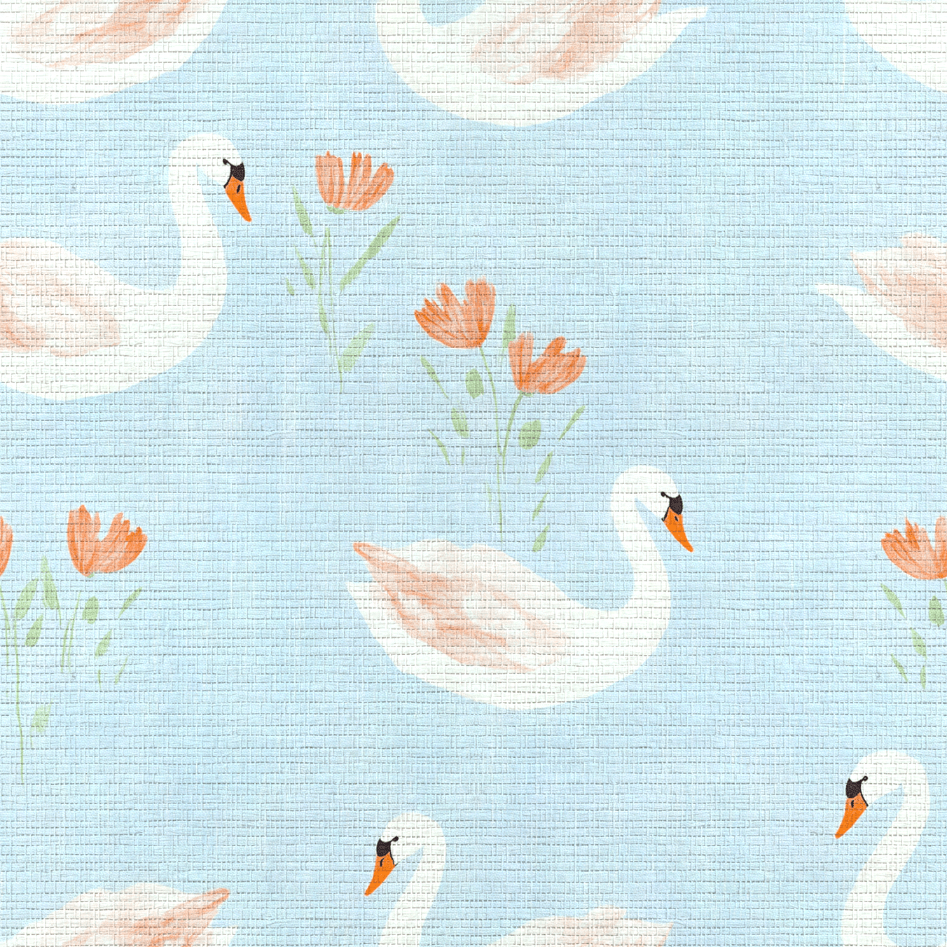 Laguna Faux Grasscloth Wallpaper - Lemon Park