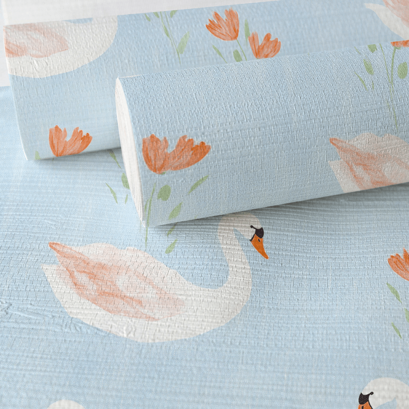 Laguna Faux Grasscloth Wallpaper - Lemon Park
