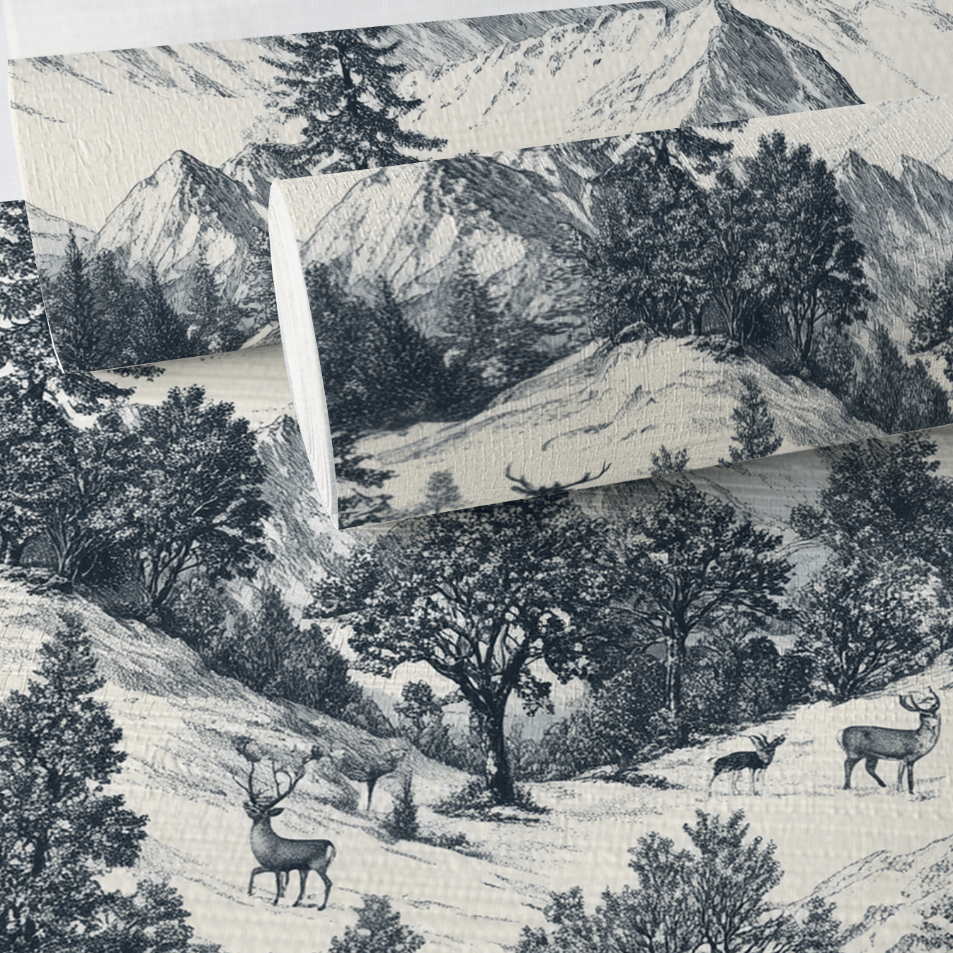 Lake Louise Faux Grasscloth Wallpaper - Lemon Park