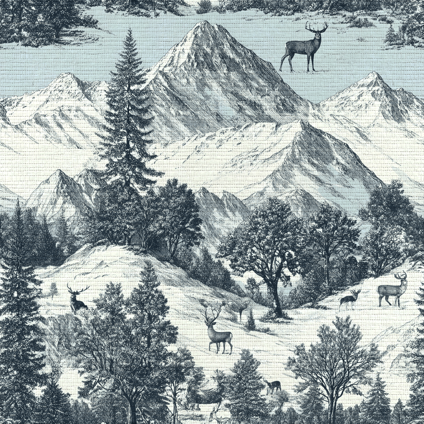 Lake Louise Faux Grasscloth Wallpaper - Lemon Park
