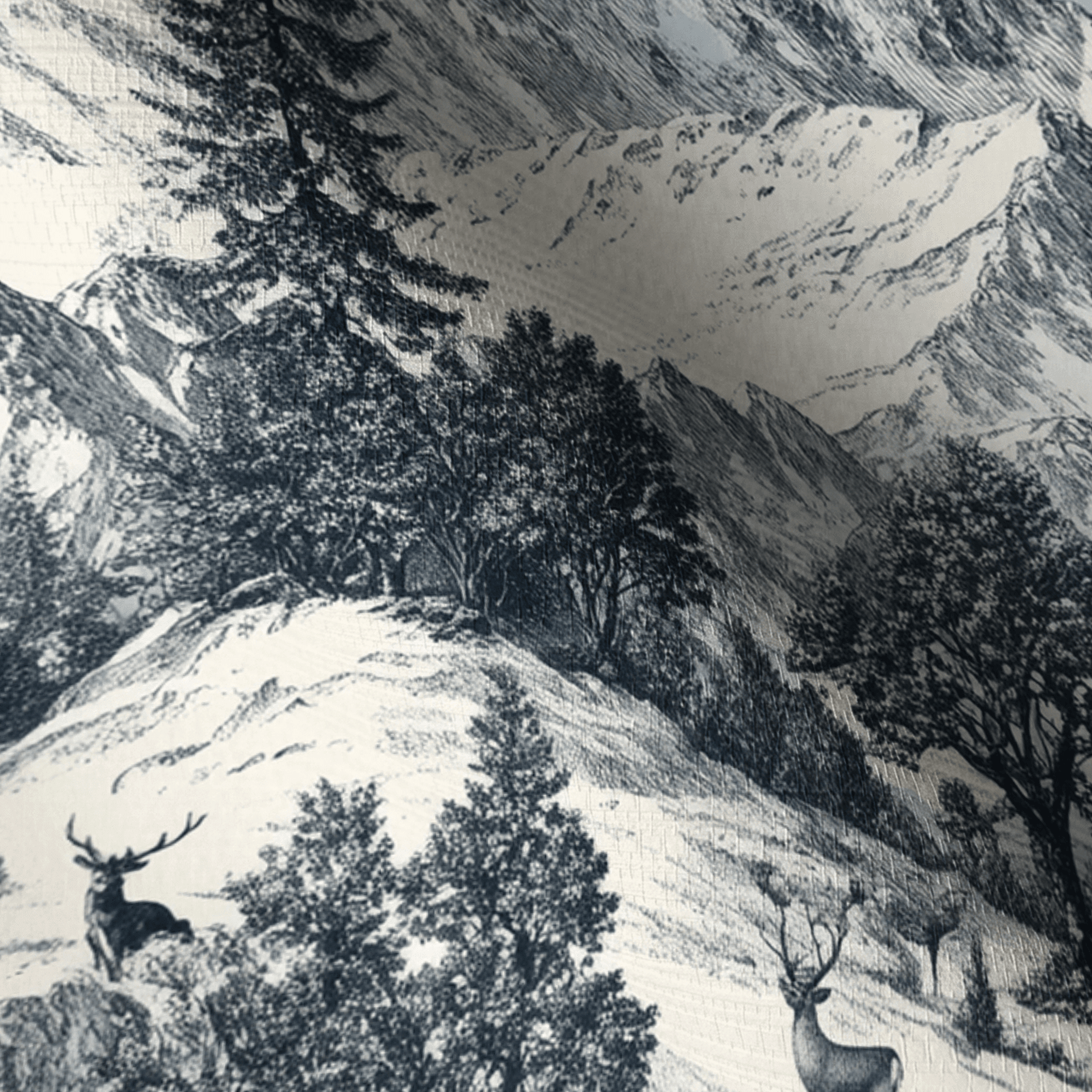 Lake Louise Faux Grasscloth Wallpaper - Lemon Park