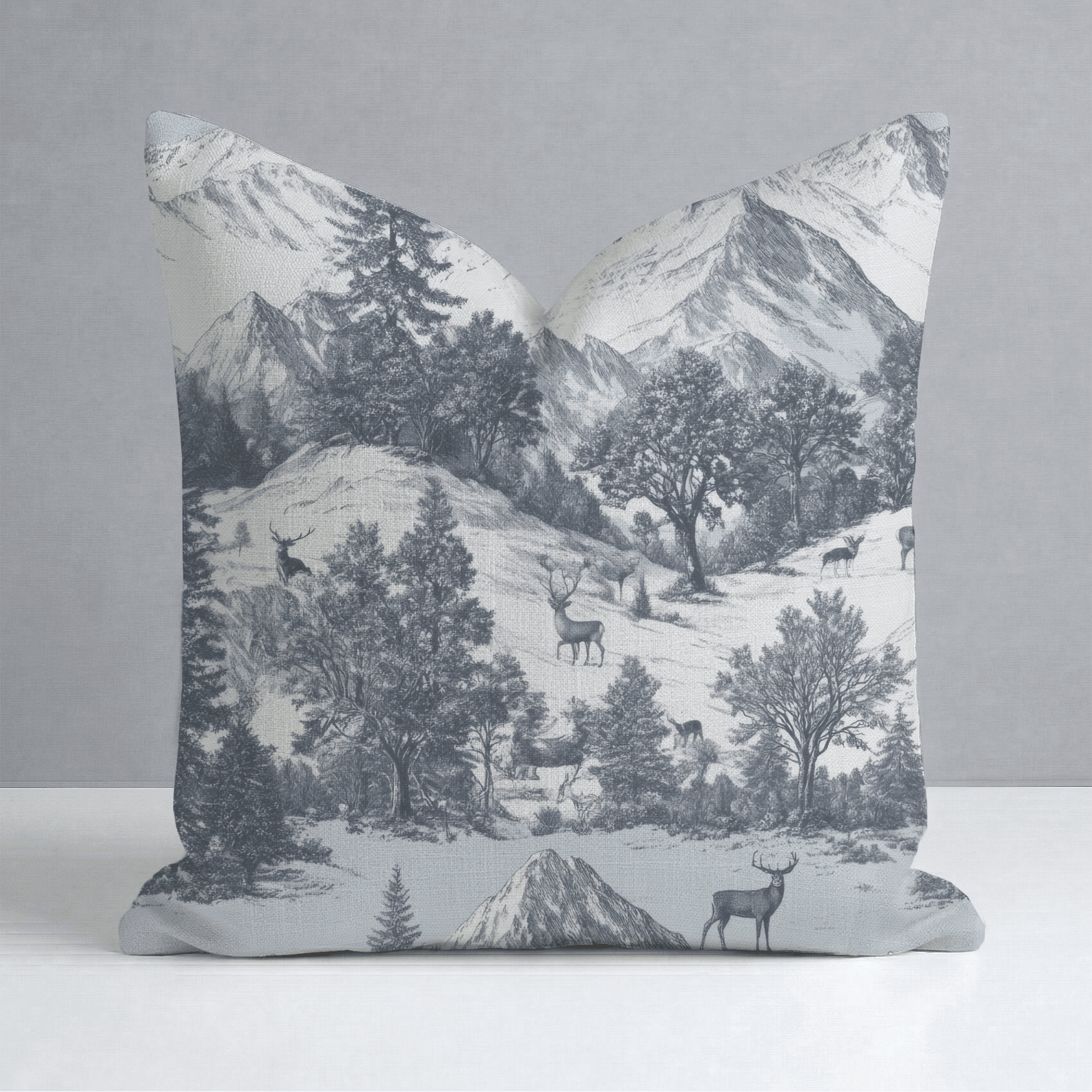 Lake Louise Throw Pillow - Lemon Park