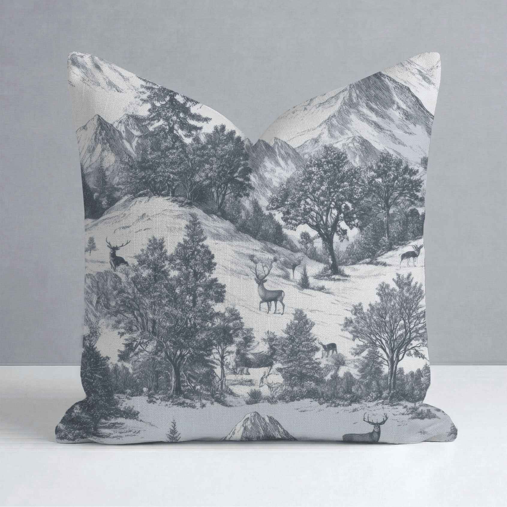 Lake Louise Throw Pillow - Lemon Park