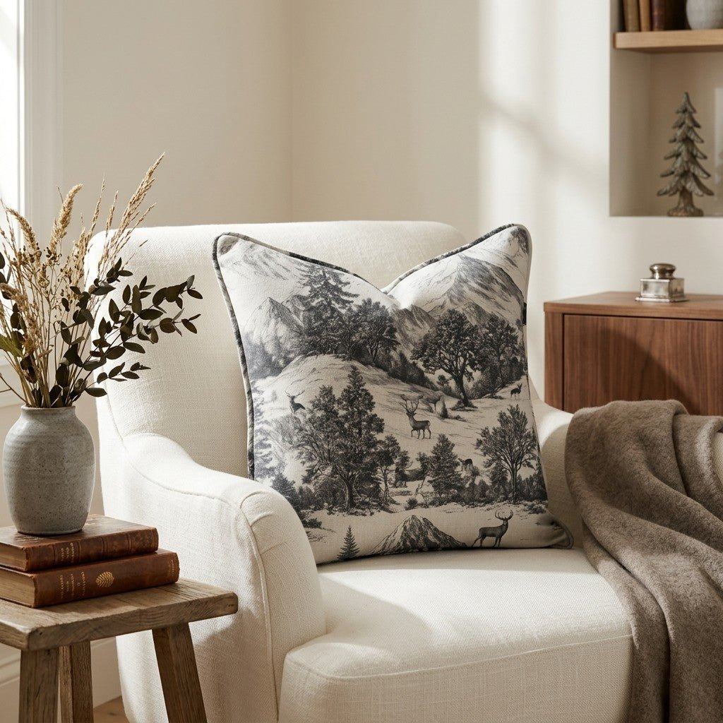 Lake Louise Throw Pillow - Lemon Park