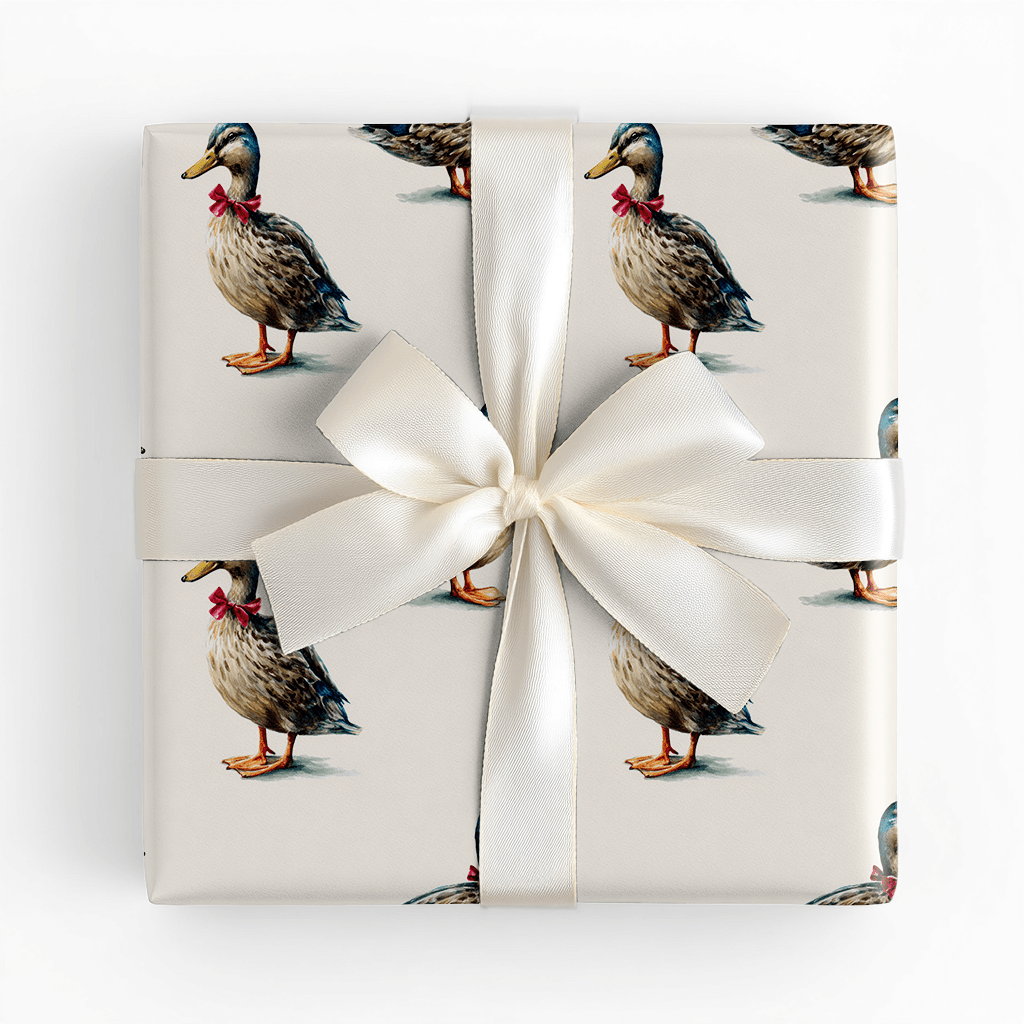 Laker Duck - Wrapping Paper - Lemon Park
