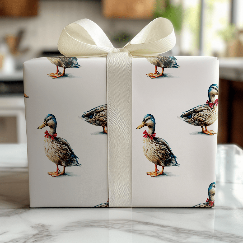 Laker Duck - Wrapping Paper - Lemon Park