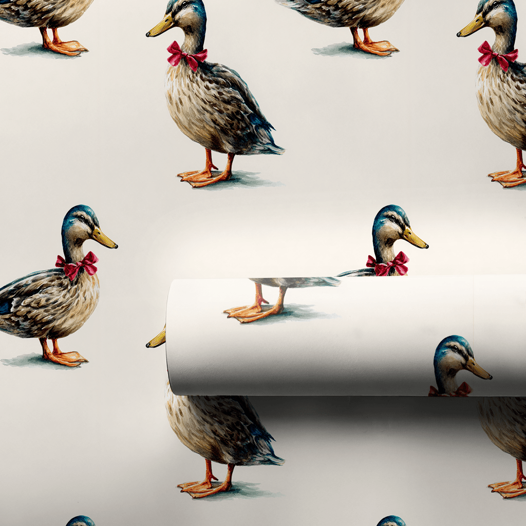 Laker Duck - Wrapping Paper - Lemon Park