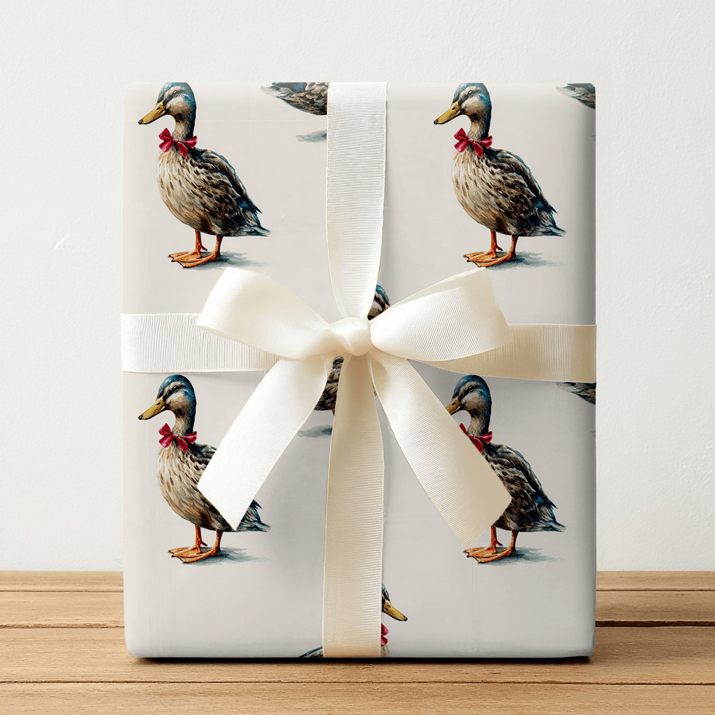 Laker Duck - Wrapping Paper - Lemon Park