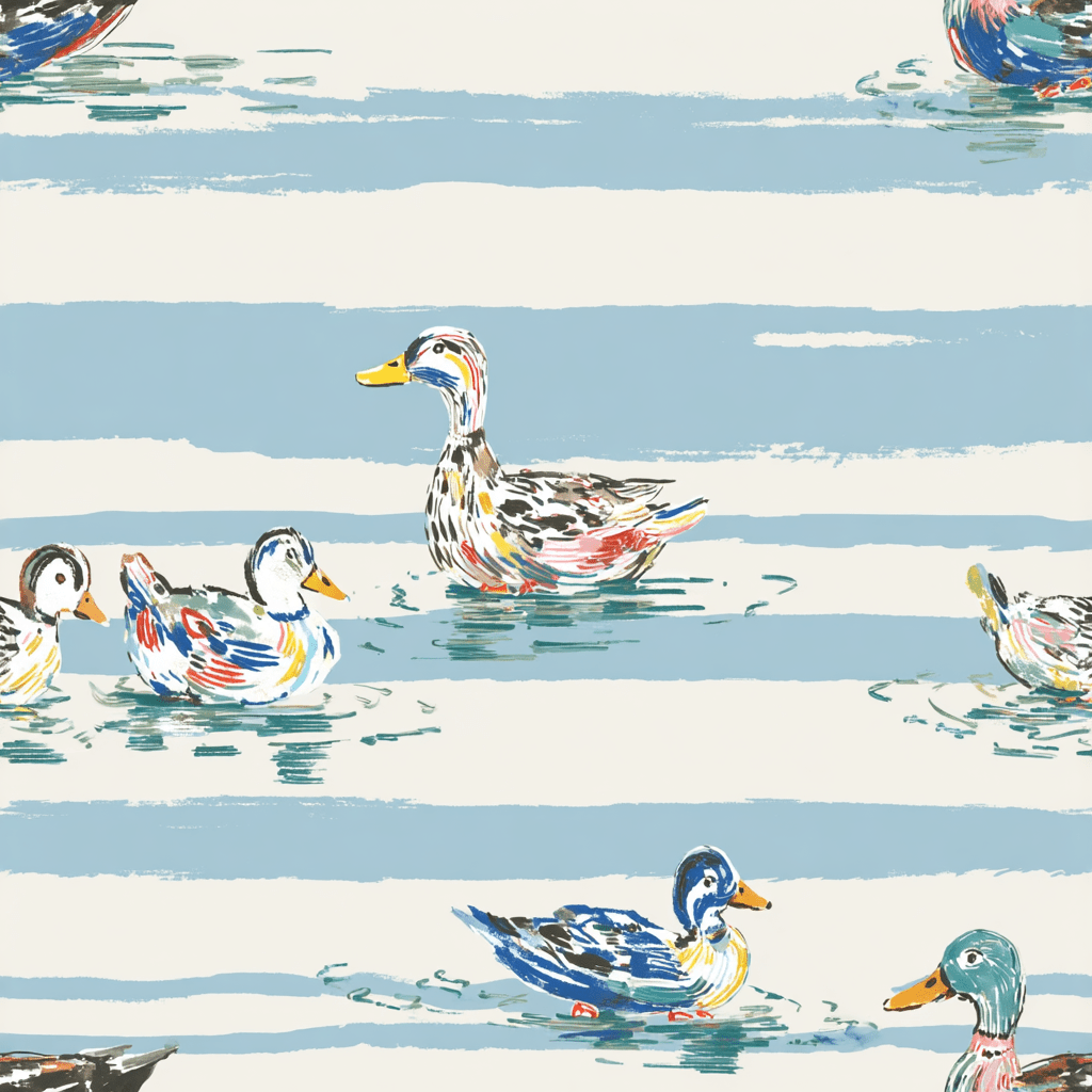 Lakeside Stripe - Lemon Park