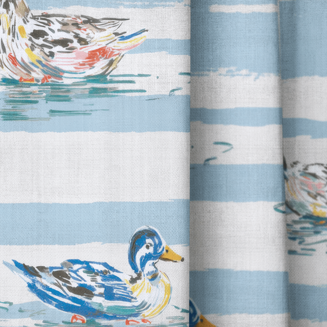Lakeside Stripe - Drapery - Lemon Park
