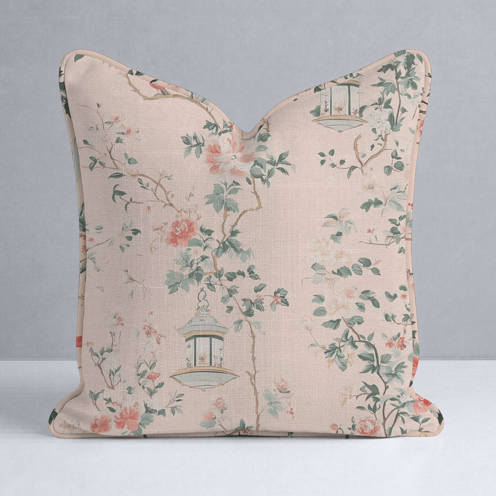 Lantern Lit Throw Pillow - Lemon Park