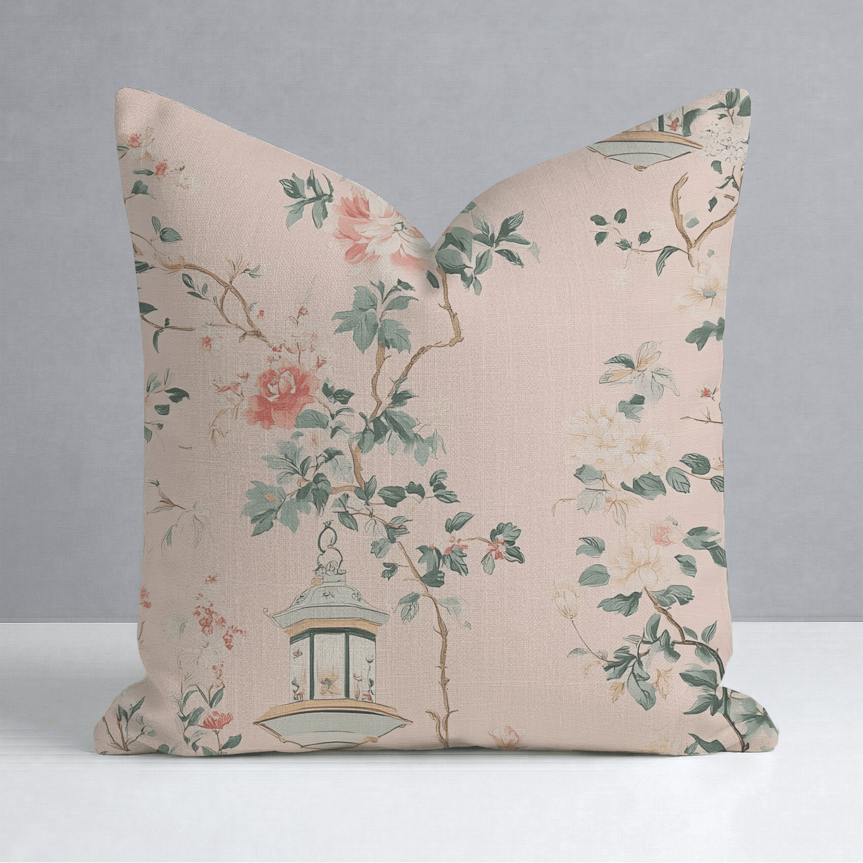 Lantern Lit Throw Pillow - Lemon Park