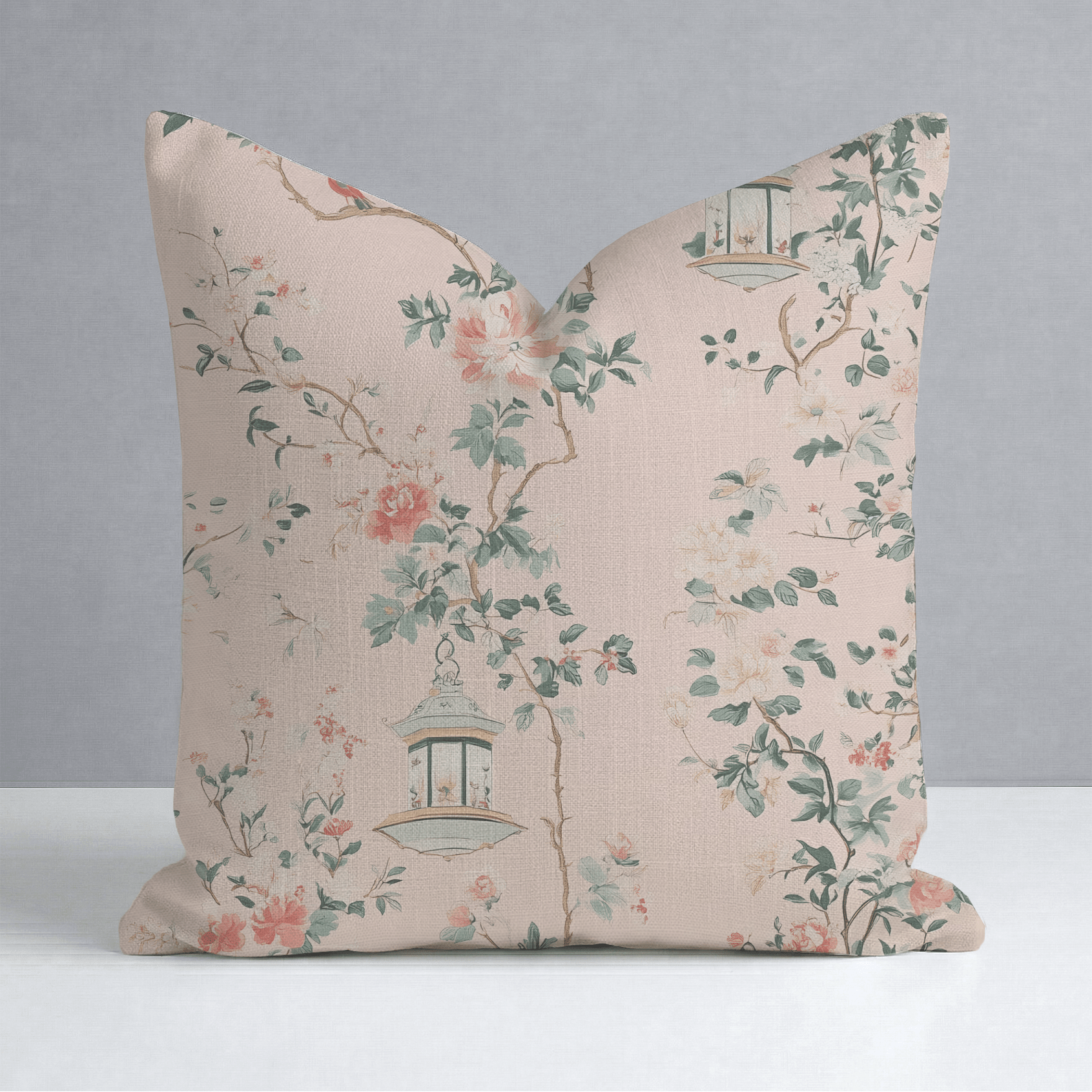 Lantern Lit Throw Pillow - Lemon Park