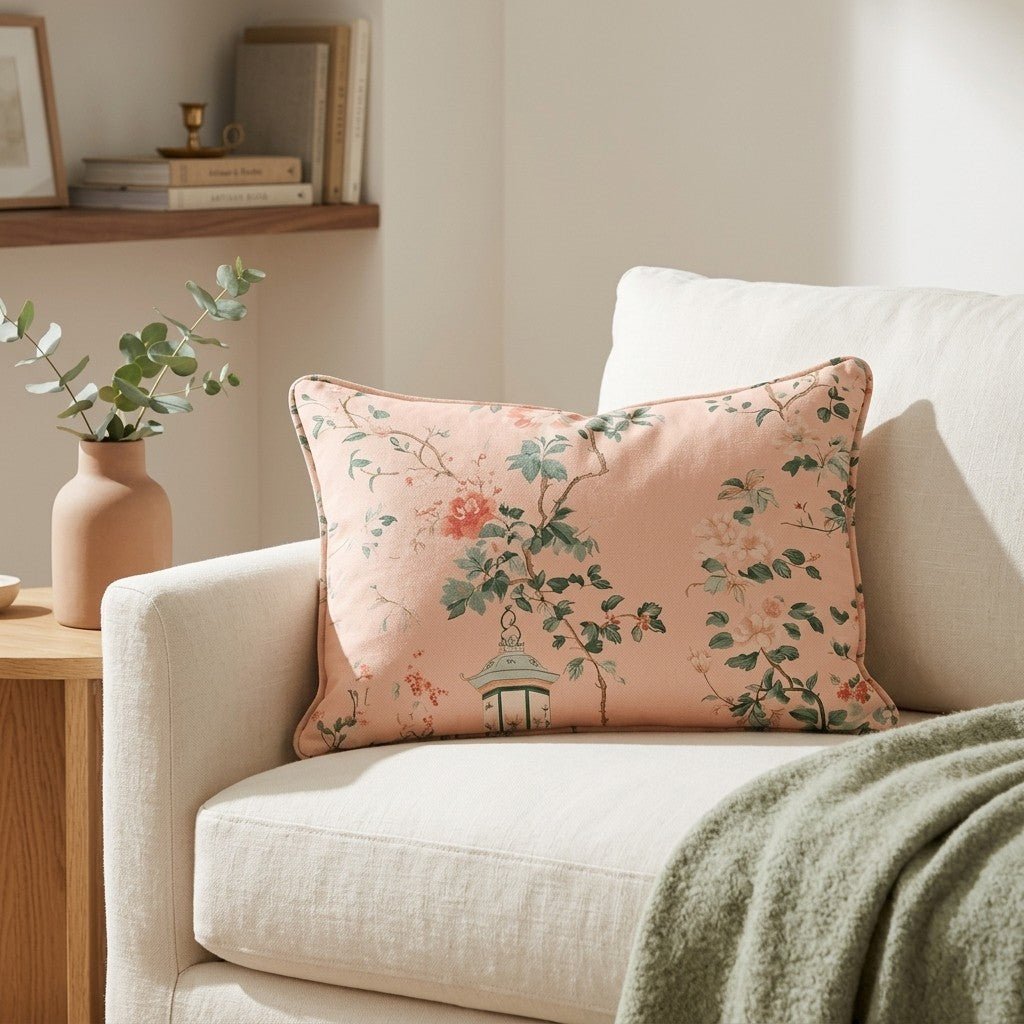 Lantern Lit Throw Pillow - Lemon Park