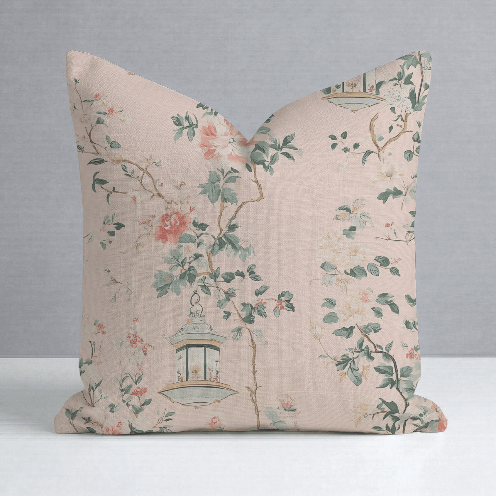 Lantern Lit Throw Pillow - Lemon Park