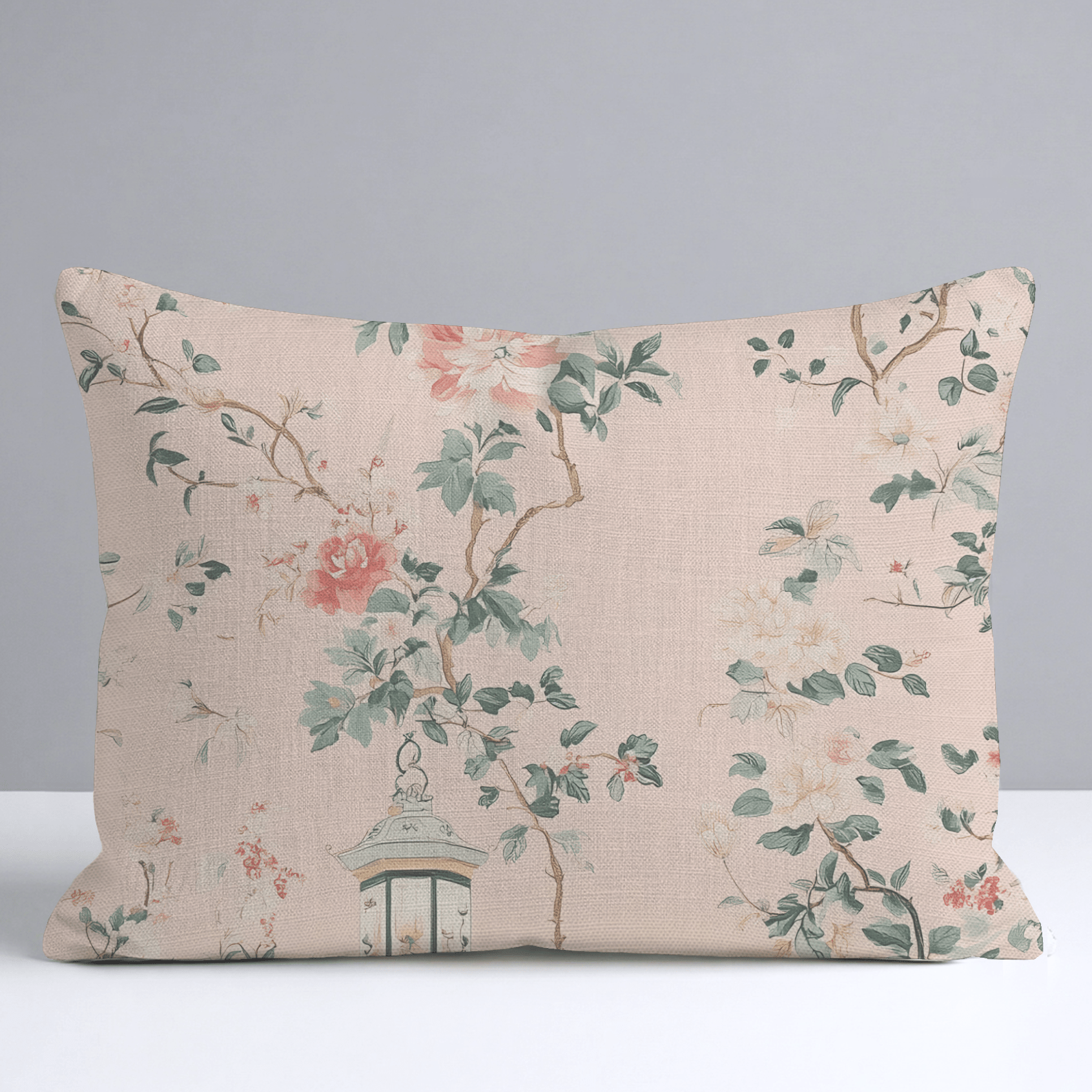 Lantern Lit Throw Pillow - Lemon Park
