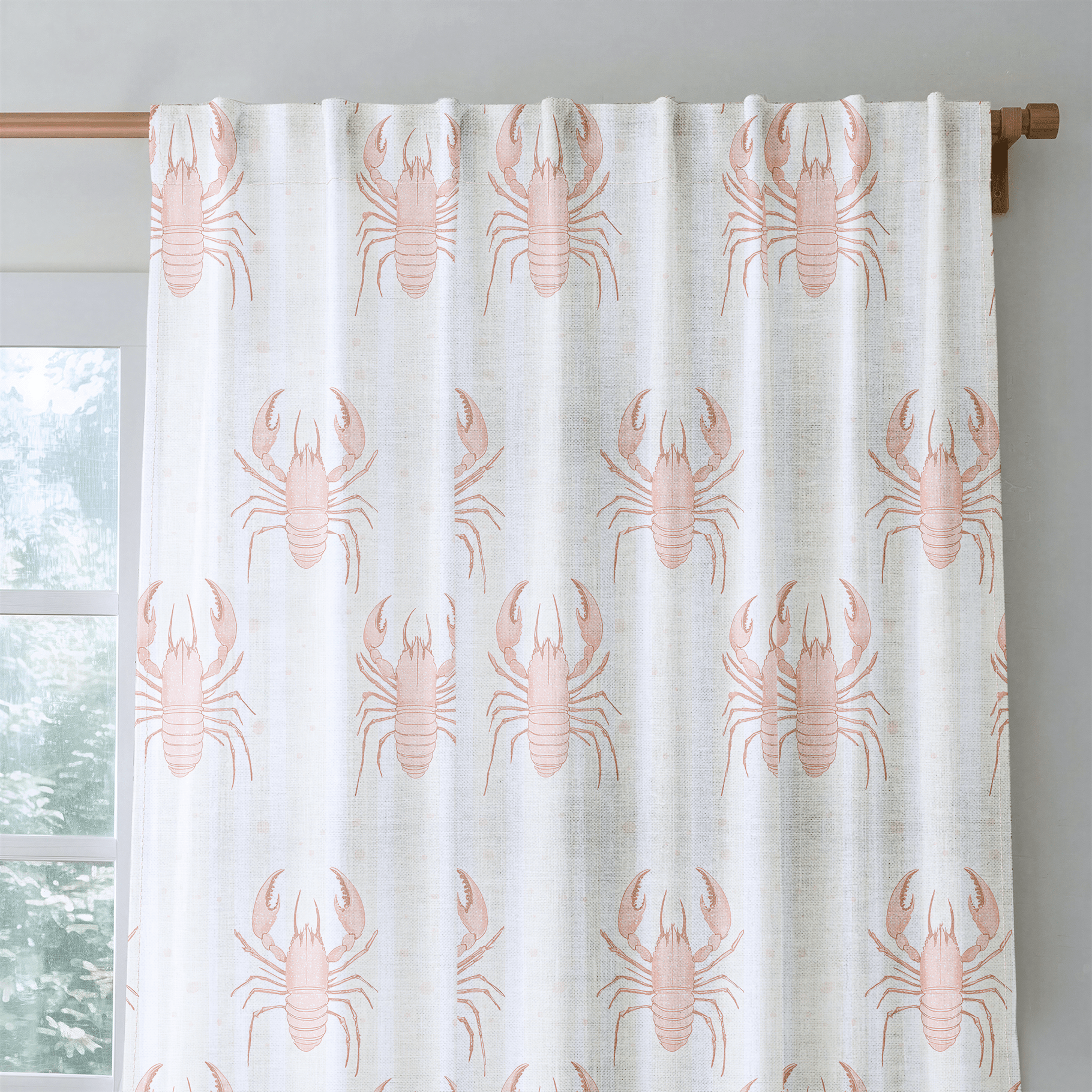 Larry Lobsters - Drapery - Lemon Park