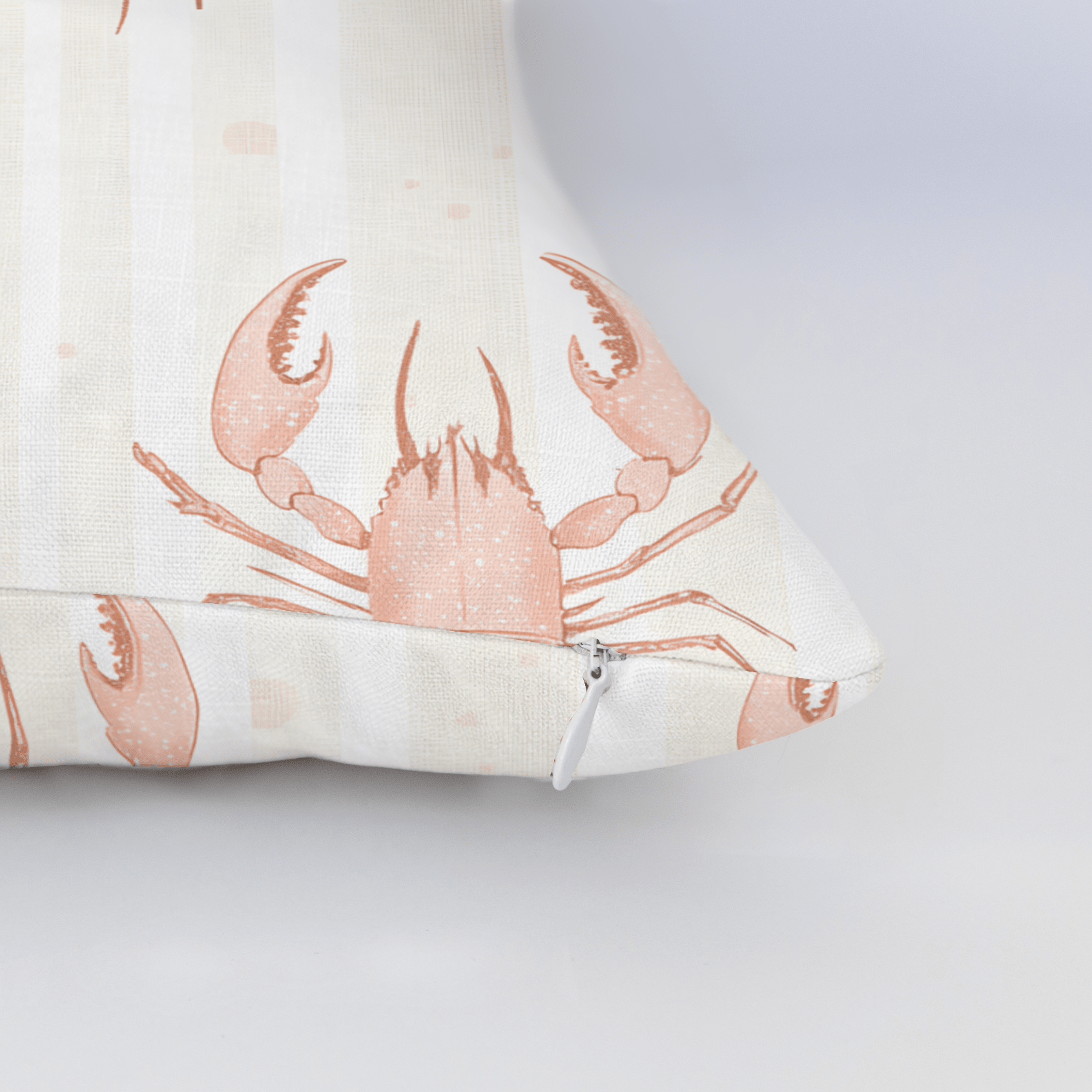 Larry Lobsters Throw Pillow - Lemon Park