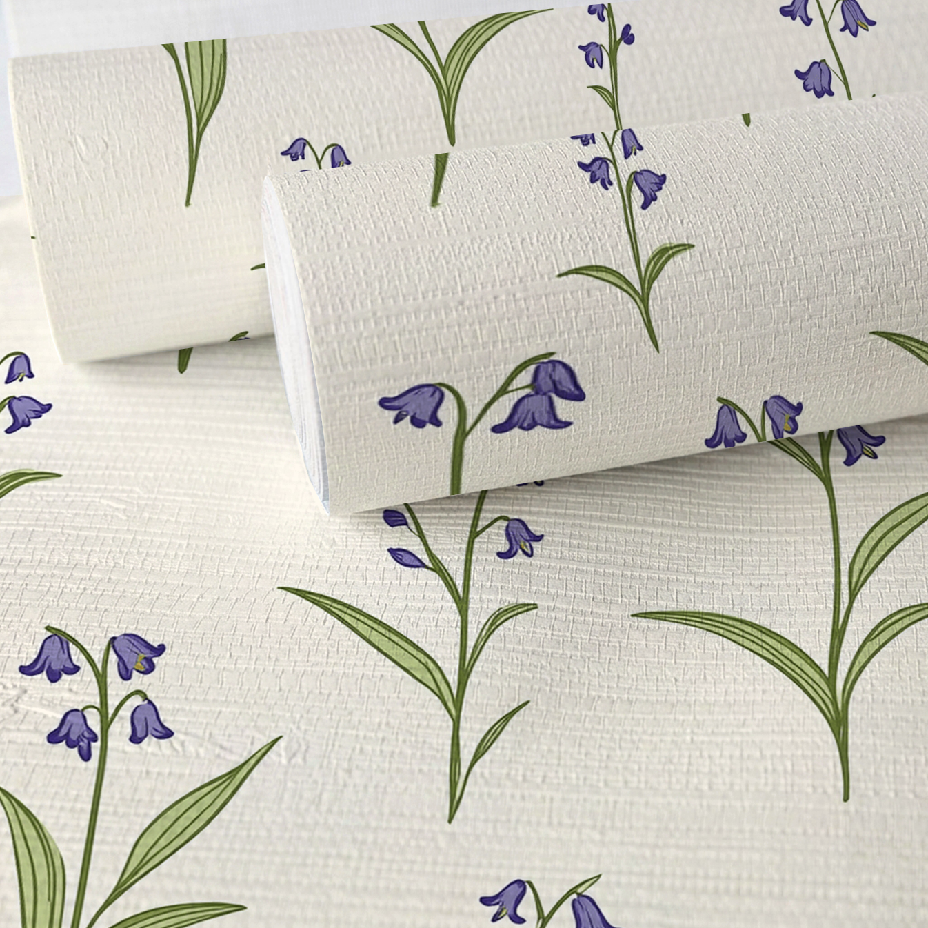 Lavender Haze Faux Grasscloth Wallpaper