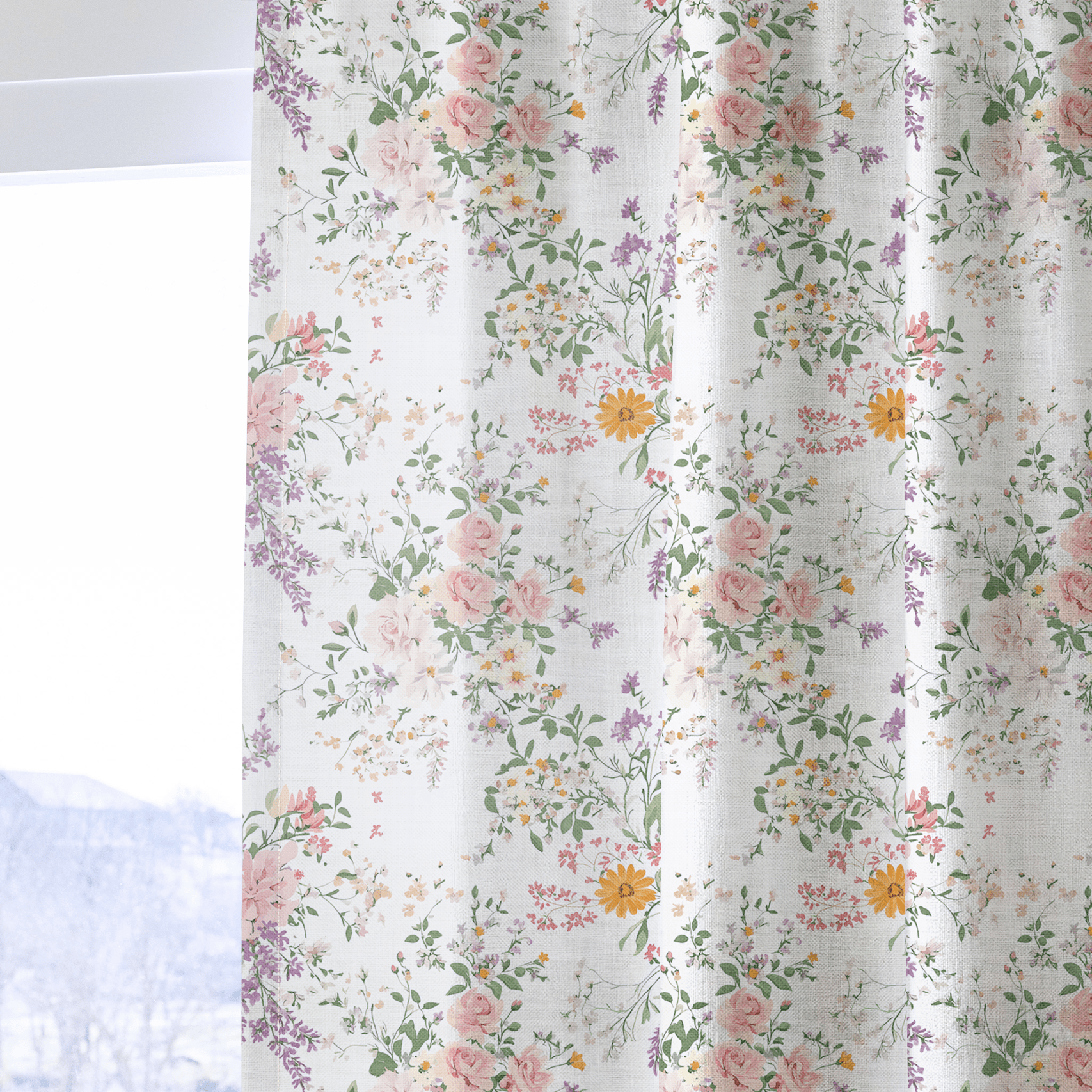 Lavender Lace - Drapery - Lemon Park