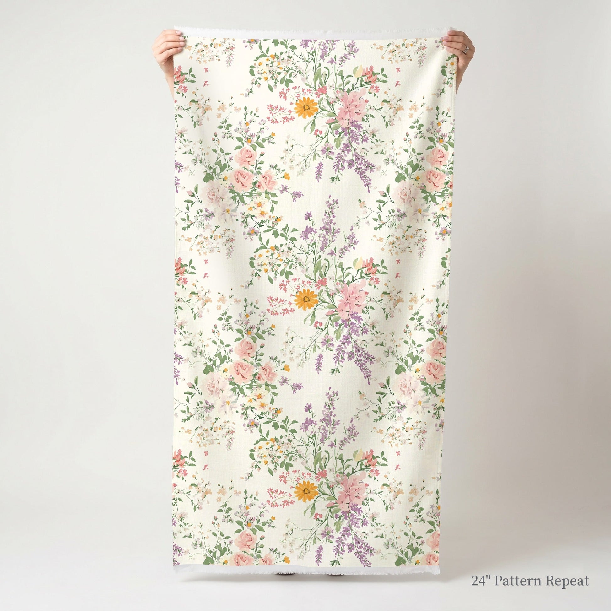 Lavender Lace - Fabric - Lemon Park