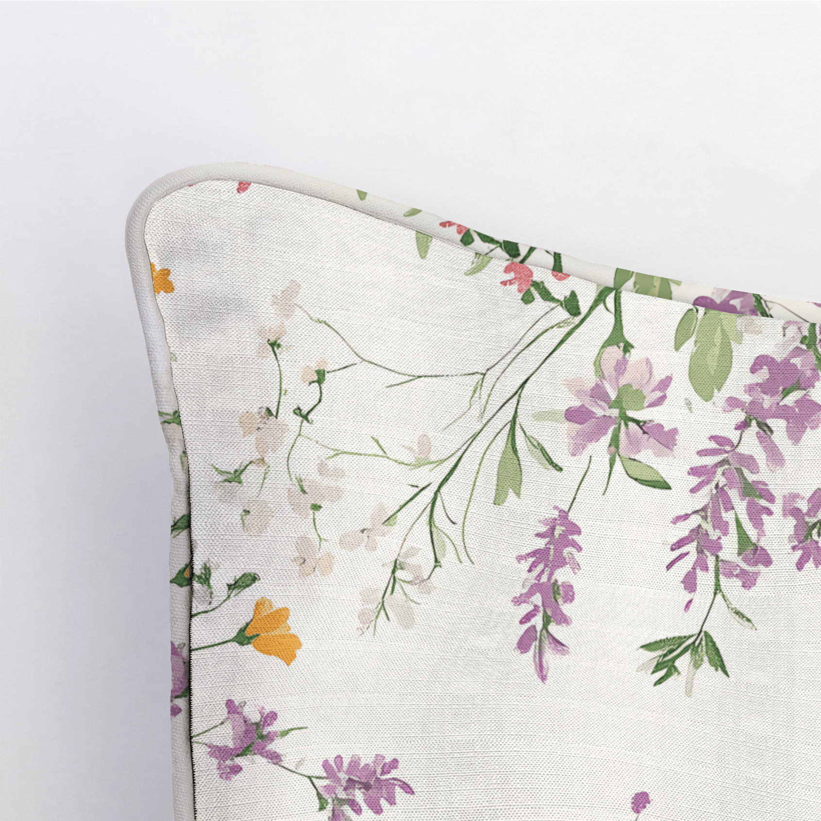 Lavender Lace Throw Pillow - Lemon Park