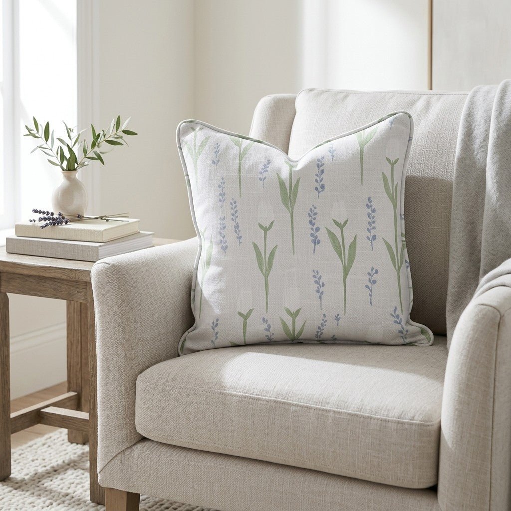 Lavender Lane Throw Pillow - Lemon Park