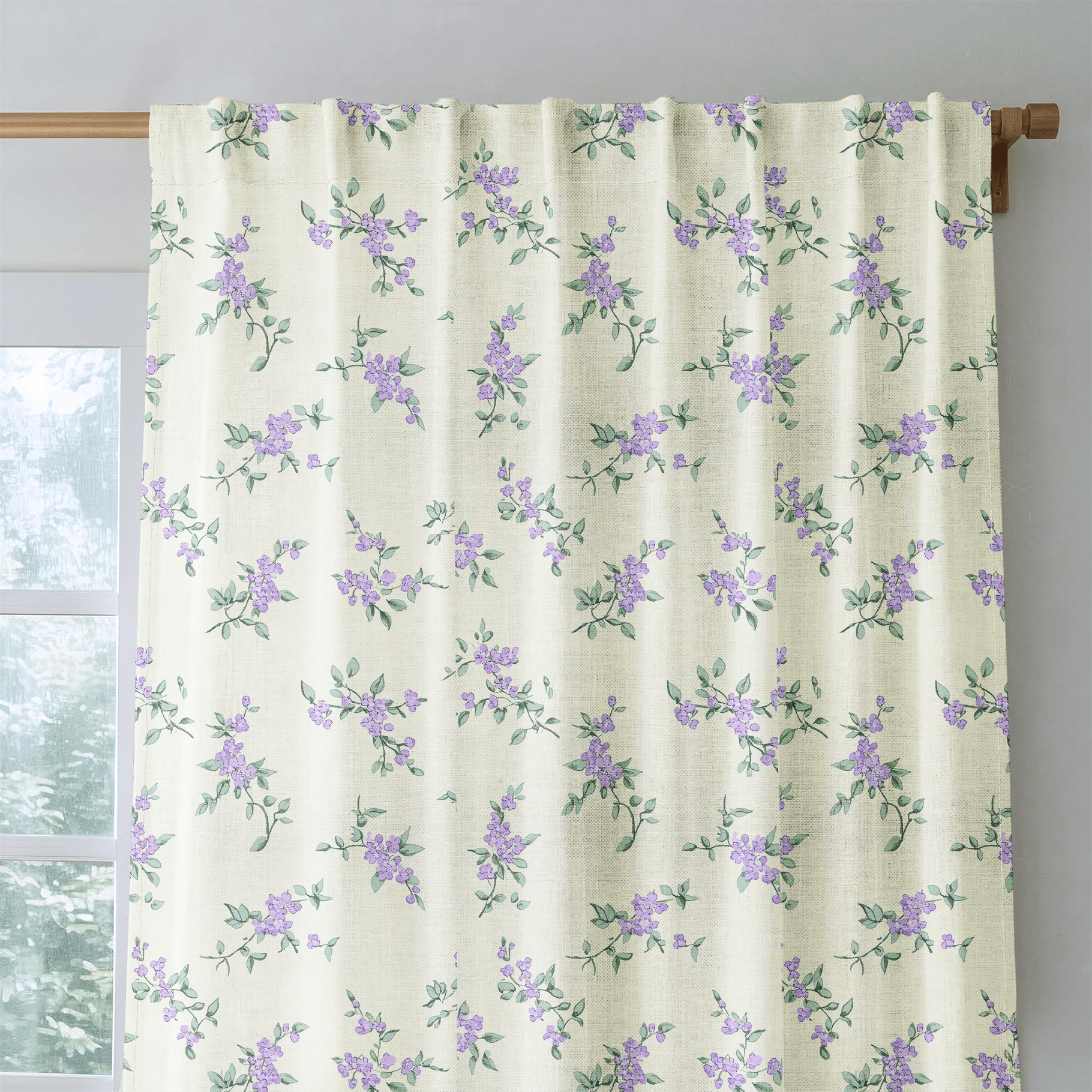 Lavender Sprig - Drapery - Lemon Park