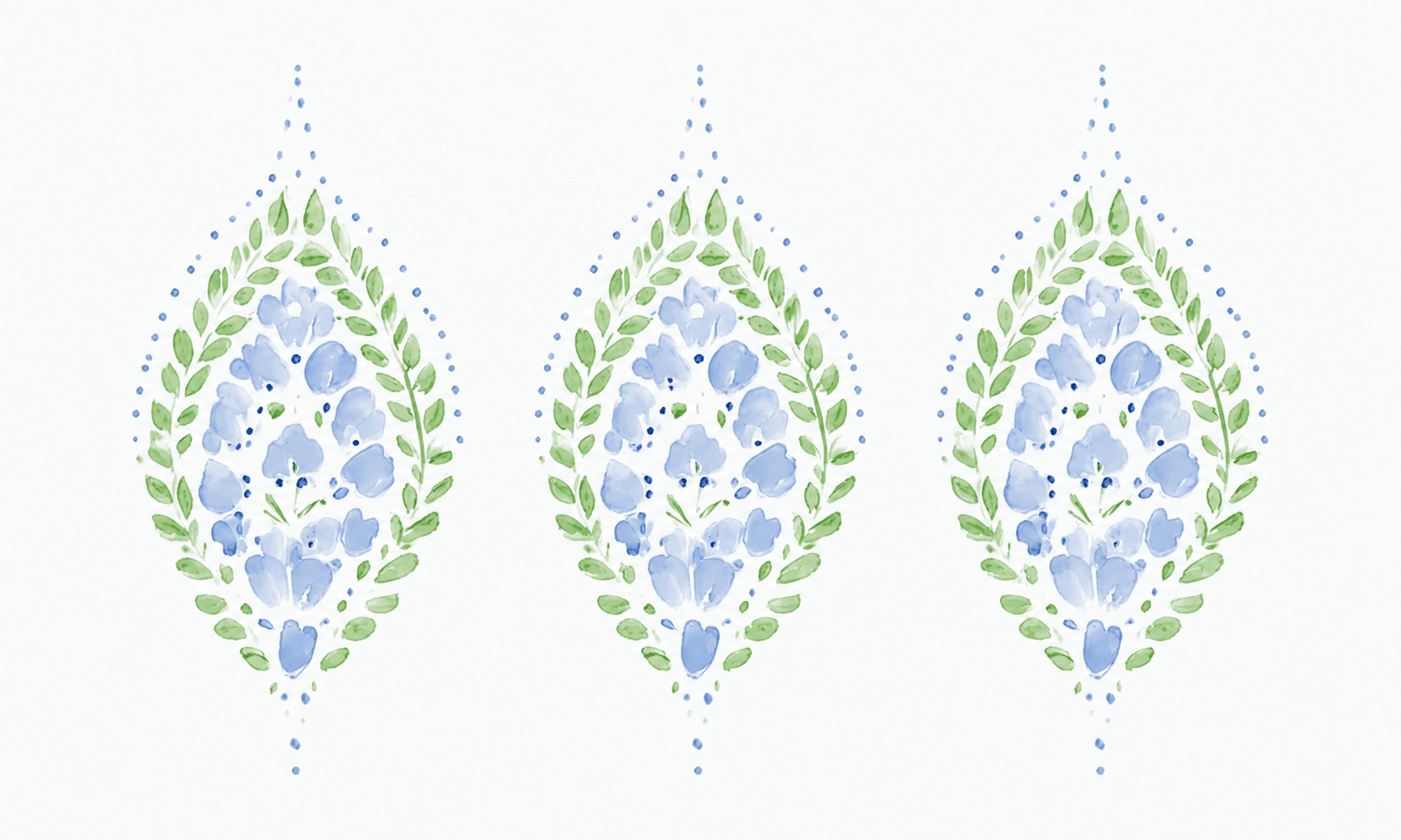 Leaf Me Be Cloud Medallions Study - Tapestry - Lemon Park
