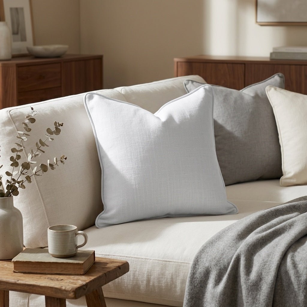 Leaf Me Be Cloud Throw Pillow - Lemon Park