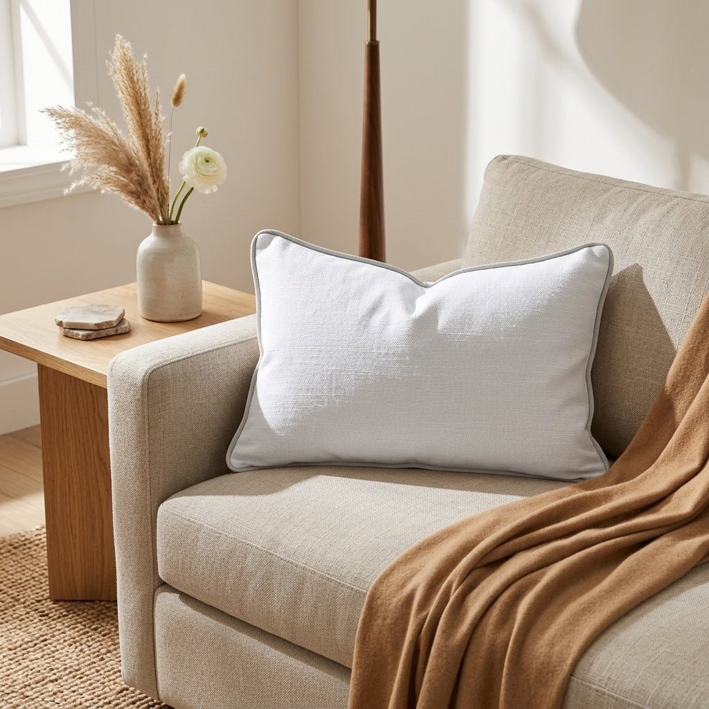 Leaf Me Be Cloud Throw Pillow - Lemon Park