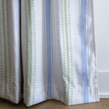 Leaf Me Be Garden Stripe - Drapery - Lemon Park