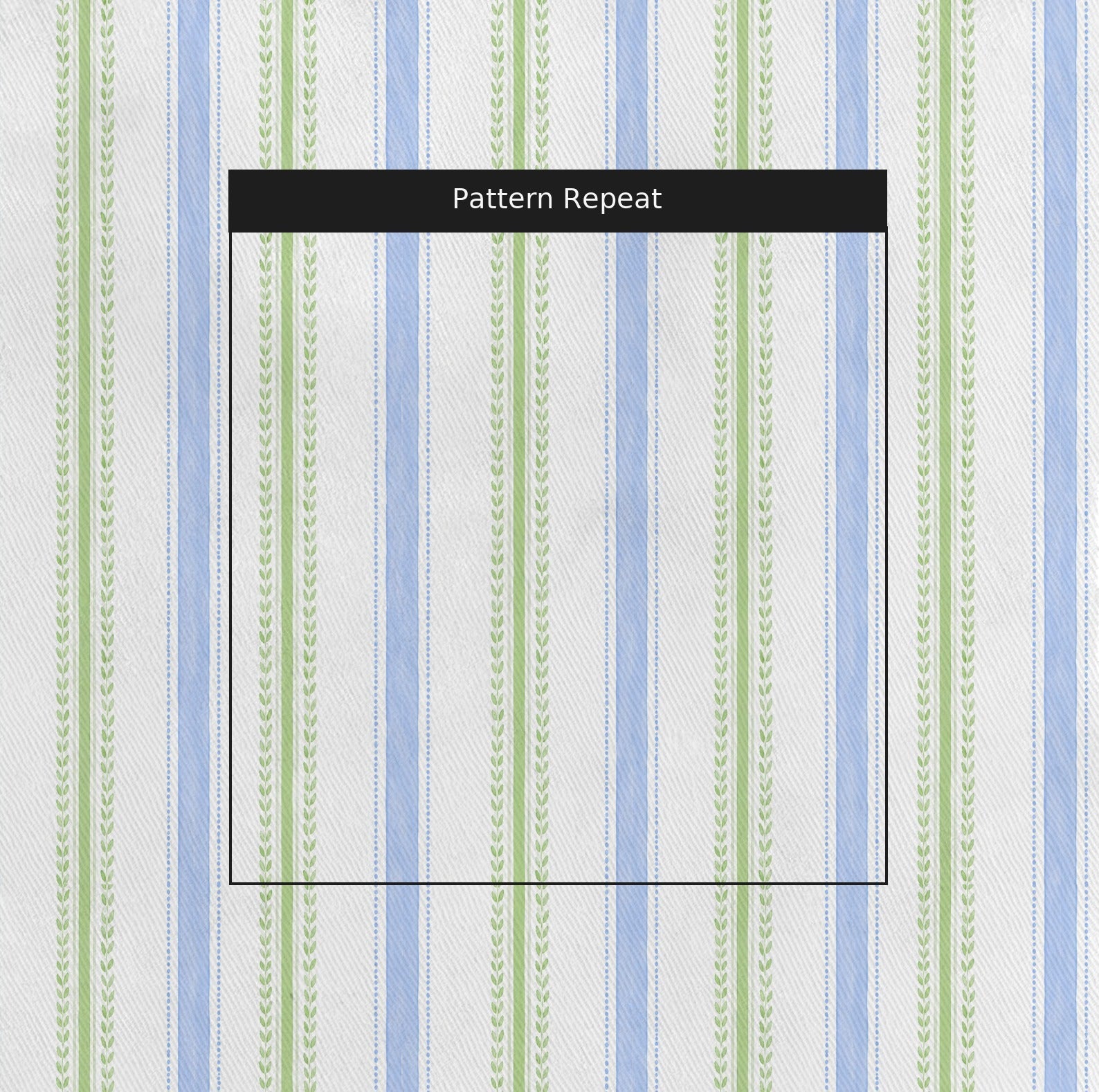 Leaf Me Be Garden Stripe - Fabric - Lemon Park