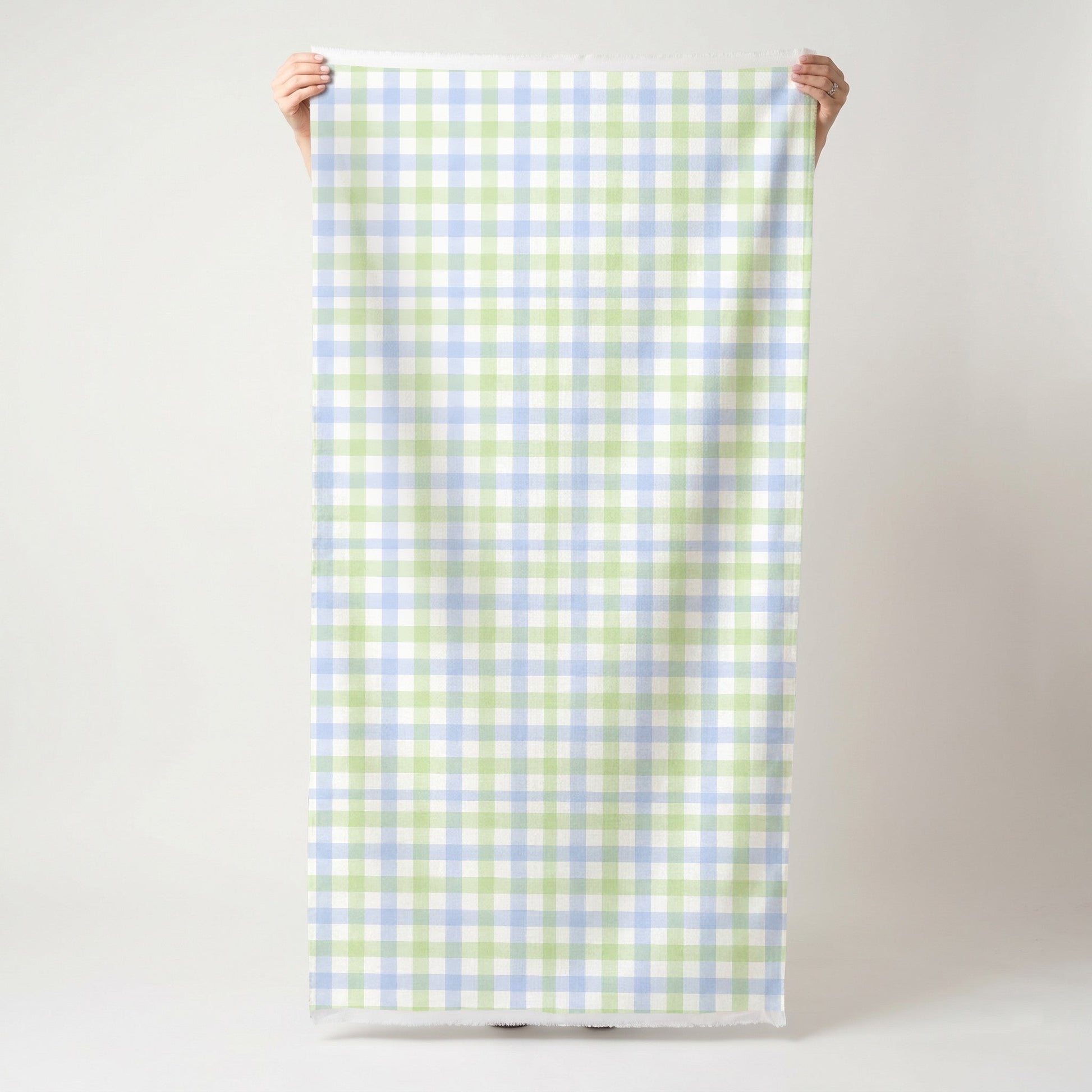 Leaf Me Be Gingham - Fabric - Lemon Park