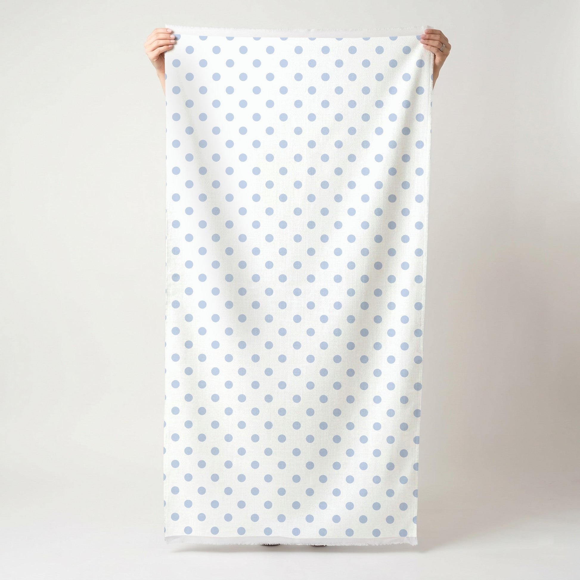 Leaf Me Be Periwinkle Dots - Fabric - Lemon Park