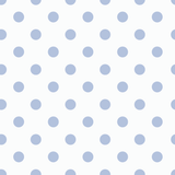 Leaf Me Be Periwinkle Dots Wallpaper - Lemon Park