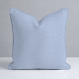 Leaf Me Be Periwinkle Throw Pillow - Lemon Park