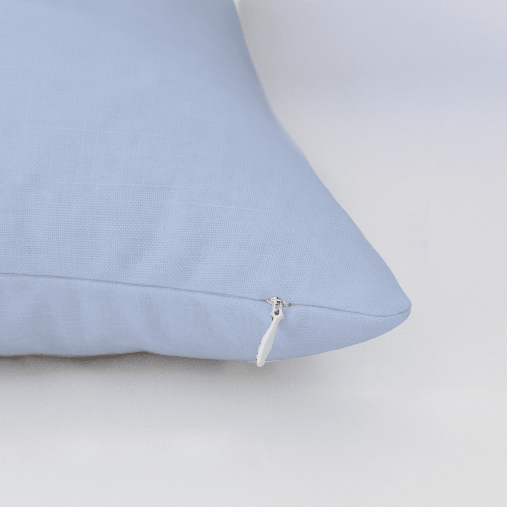 Leaf Me Be Periwinkle Throw Pillow - Lemon Park