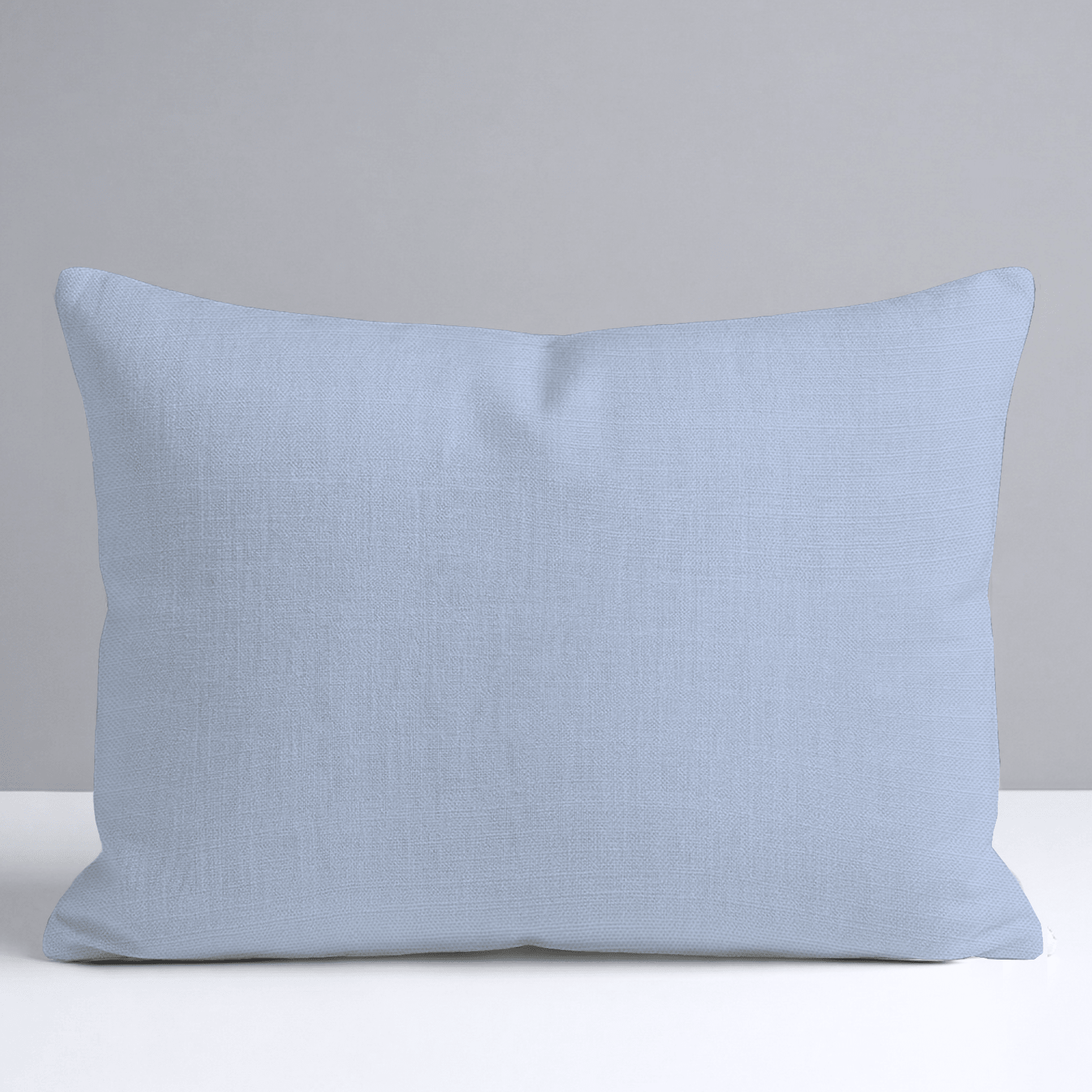 Leaf Me Be Periwinkle Throw Pillow - Lemon Park