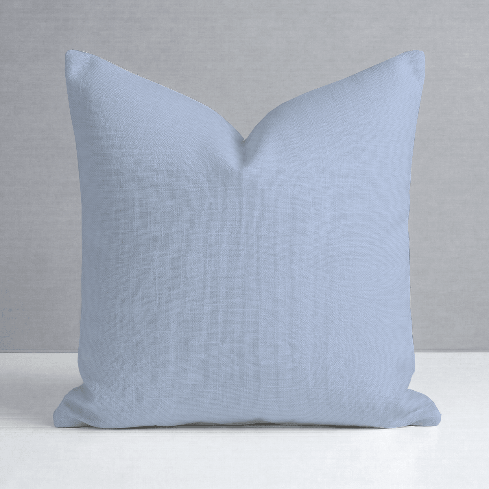 Leaf Me Be Periwinkle Throw Pillow - Lemon Park