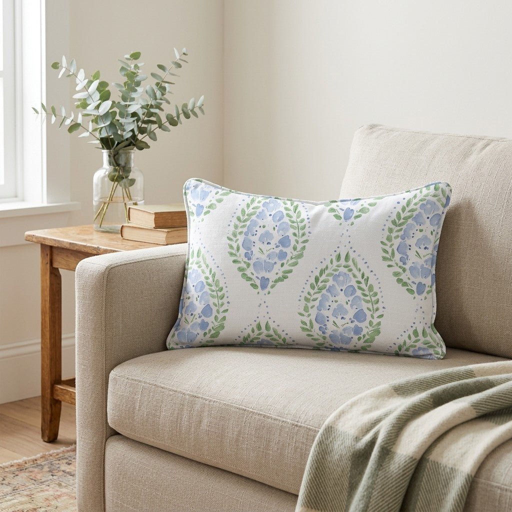 Leaf Me Be Throw Pillow - Lemon Park