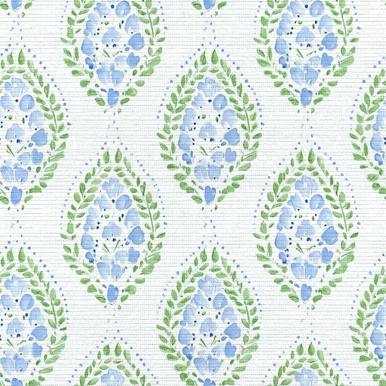 Leaf Me Be Faux Grasscloth Wallpaper